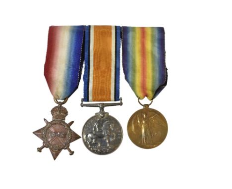 TRIO TO PTE S CUNNINGHAM - Public School Battalion Middlesex RegimentTrio correctly impressed PS-873 Pte S Cunningham Middx R