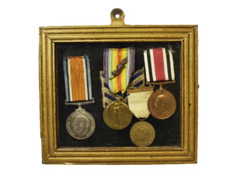 A GREAT WAR MENTIONED IN DESPATCHES GROUP TO CAPTAIN ANGELL Pair correctly impressed = Capt H W C Angell ( original MID) 20 S