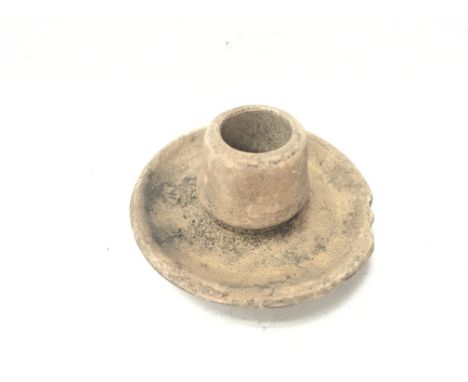 WW1 German Tunnel Candle Light Holder. Found in a Caved in Tunnel Near Messiness, Flanders, Belgium.