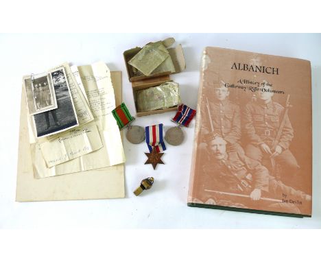 A WWII medal group
Awarded to Lance Corporal J Burt of the Royal Tank Regiment, Royal Armored Corps comprising 1939-45 medal,