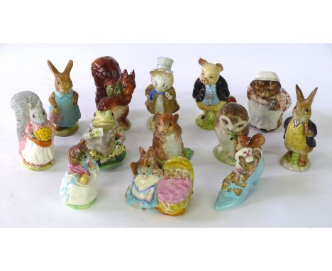 A collection of Beswick Beatrix Potter figures
All BP 2 backstamp, including 'Pigling Land', 'Mr Benjamin Bunny', 'Ribby', 'S
