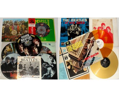 Fifteen Vinyl Records.
Includes Coloured Vinyl, Picture Discs and Unofficial Releases such as Tony Sheridan & The Beatles 'Th