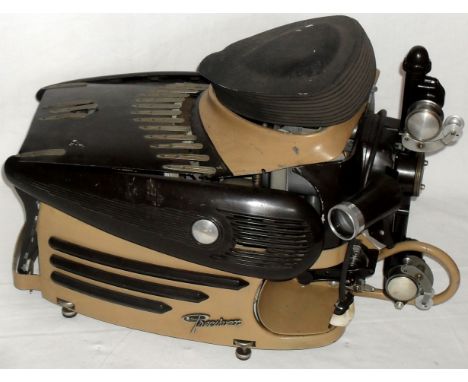 Unusual 1950s Cine Film Projector.
With side name plate'Precisvox'. (illustrated)
