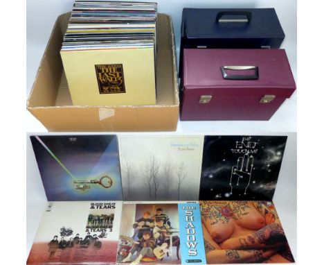 Approx One Hundred and Fifty LPs Predominately Rock and Pop. 
Includes 'The Shadows' Columbia Label (SCX 3414) in Stereo, Sup