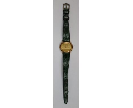 Raymond Weil 18ct gold plated watch 