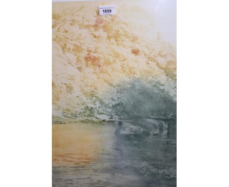 D. Wilkinson, signed Limited Edition colour print, ' Bright Morning ', No. 86 of 90, 50cms x 39cms together with two other fr