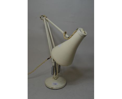Anglepoise lamp by Herbert Terry in cream 