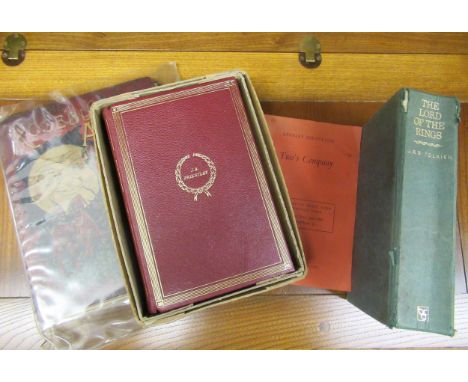 Stanley Middleton, one volume ' Two's Company ', an uncorrected proof copy, 1963, together with one volume J.B. Priestley Stu