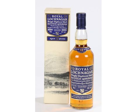 Royal Lochnagar single Highland Malt Scotch Whisky, aged 12 years, 40% 70cl