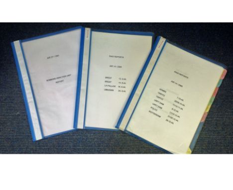 World War Two collection includes three P. R. O copied Raid Report files AIR 14/2083, AIR 14/2085 and Air 37/1261 Bombing Ana