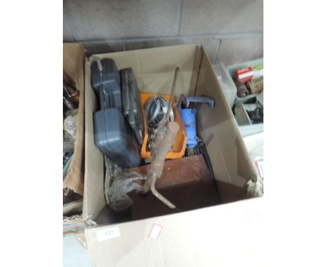A selection of mechanics and engineers tools