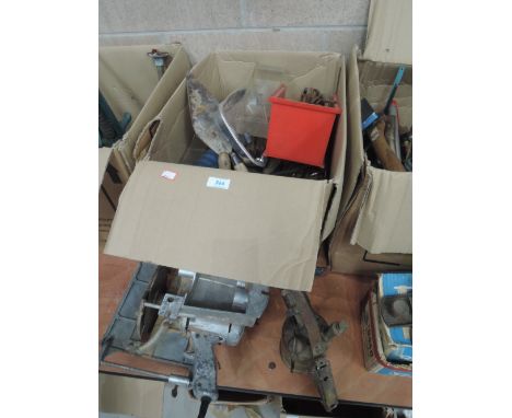 A selection of wood working and building tools 