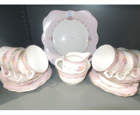 A part Colclough tea service 