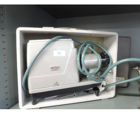 A Prinz 300 slide projector in original case