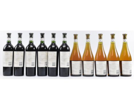 Sterling Vineyards, Napa Valley - a collection of eleven vintage 1990s white and red wine bottles. The lot to include five bo