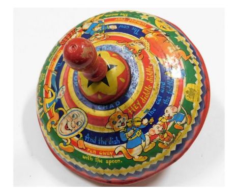 A 1950/60's Chad Valley humming top