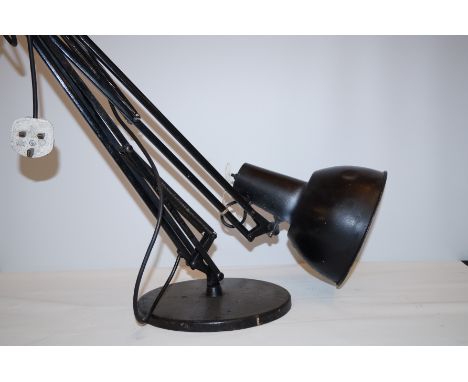 Vintage angle poise lamp Height 110 cm