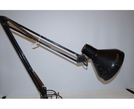 Vintage angle poise lamp Height 105 cm