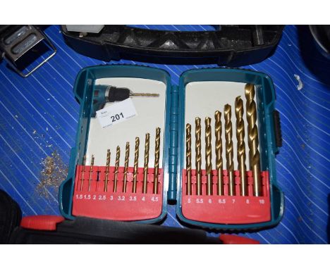 Makita titanium coated drill bit set