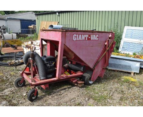 Giant Vac American made road cleaner with a Kohler OHC diesel engine
