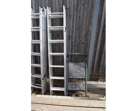 ABRU werner tripple extending ladder (extended length 4.73 meters)