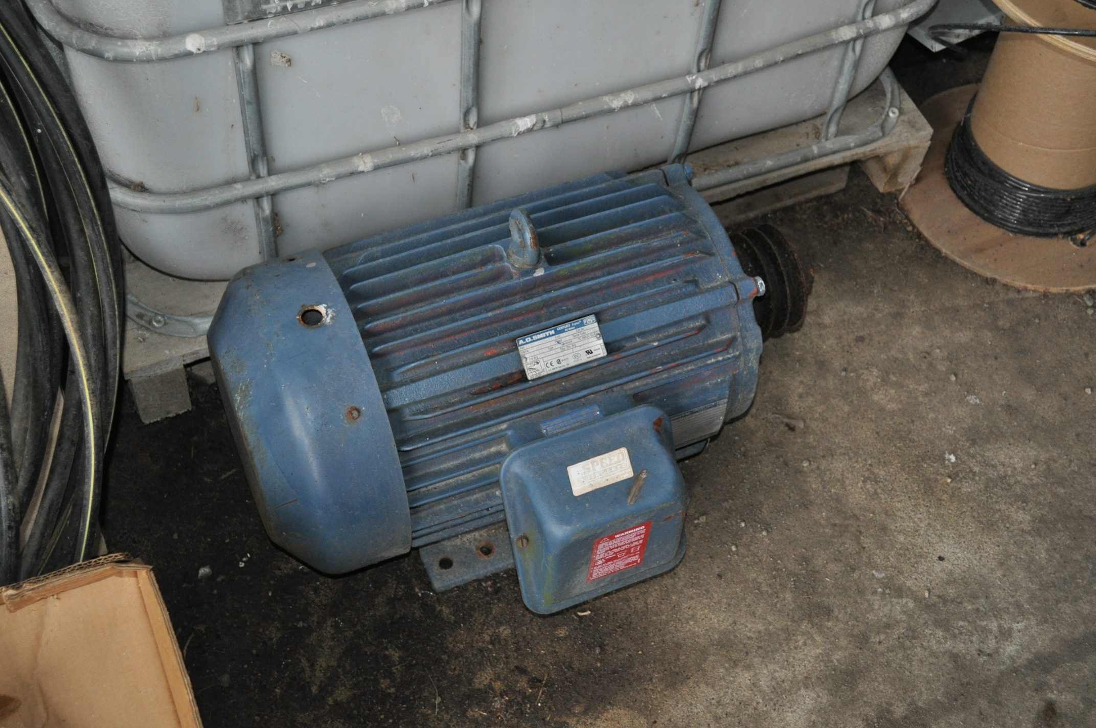 500 bu Lowry Mfg grain dump pit, Model 50010, 10'x10'x12' deep, 10