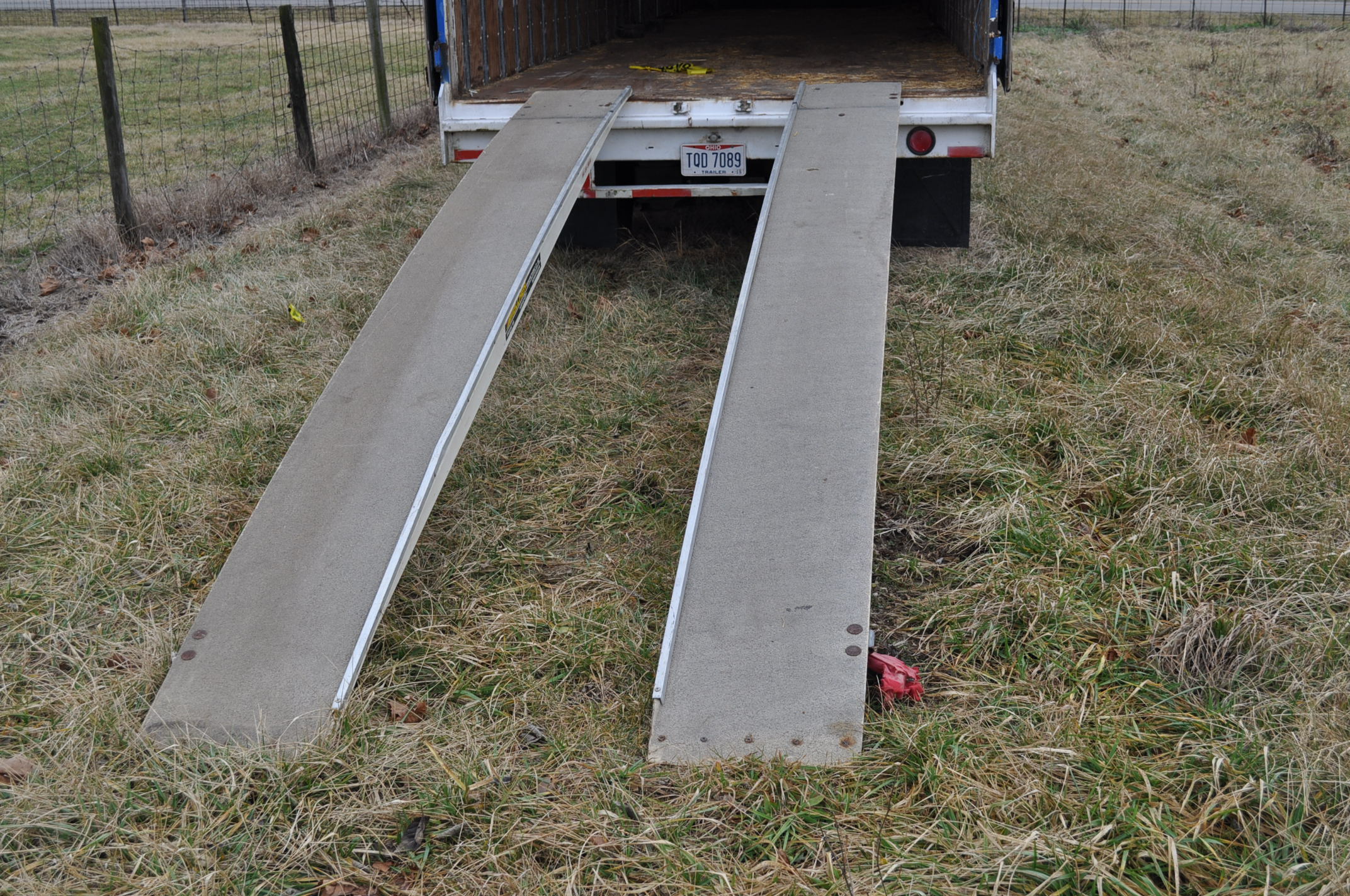 Melcher Mfg loading ramps, 3000lb each capacity, pair