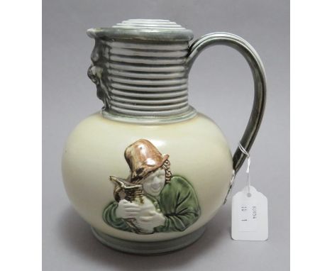 A Denby character lamp in the form of a jug. 18 cm tall.  (1)Condition: In good overall condition. 