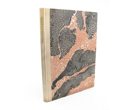 Bremer Presse. Emerson, Ralph Waldo. Nature, Munchen: Bremer Presse, 1929. Limited edition numbered 70 of 280 for subscribers
