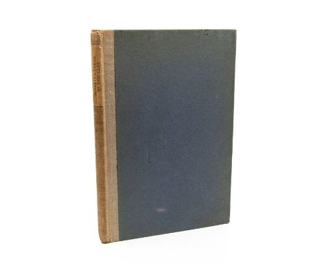Golden Cockerel Press. Gill, Eric (Illus.). Sonnets and Verses, by Enid Clay, illustrated with wood-engravings by Eric Gill, 