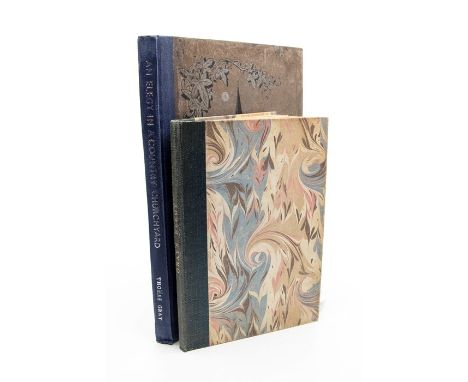 Golden Cockerel Press. Morgan, Gwenda (Illus.). Gray's Elegy Written in a Country Churchyard, London: The Golden Cockerel Pre