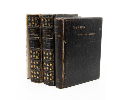 Nussey Family. The Poetical Works of Robert Browning, in two volumes, London: Smith, Elder, 1899, bearing etched bookplate of