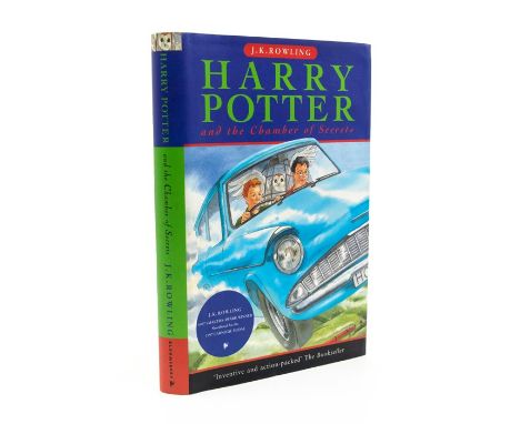 Rowling, J. K. Harry Potter and the Chamber of Secrets, first edition, fifth issue, hardback, London: Bloomsbury, 1998, signe