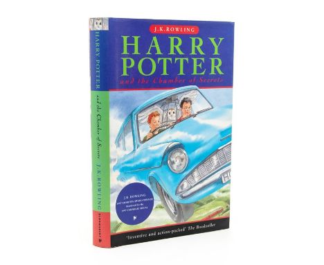 Rowling, J. K. Harry Potter and the Chamber of Secrets, first edition, first issue, London: Bloomsbury, 1998, hardback, publi