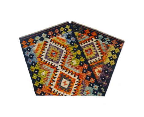 A Chobi kilim runner - 152 x 58cm.