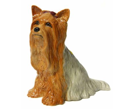 Beswick Yorkshire Terrier, fireside model. No condition reports for this sale.