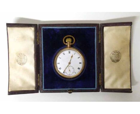 Dennison gold plated pcoket watch, complete in presentation box No condition reports for this sale.
