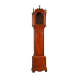 A GEORGE III MAHOGANY LONGCASE CLOCK CASE