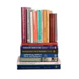 Ɵ HOROLOGICAL REFERENCE BOOKS MAINLY ON BRITISH CLOCKMAKERS, THIRTY-FIVE VOLUMES: