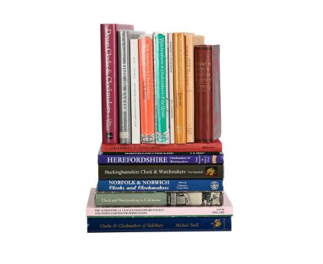 Ɵ&nbspHOROLOGICAL REFERENCE BOOKS MAINLY ON BRITISH CLOCKMAKERSTHIRTY-FIVE VOLUMES:Mason, Bernard Clock and Watchmaking in Co