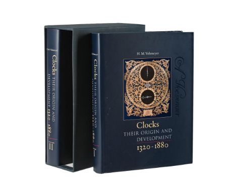 Ɵ&nbspVEHMEYER, H.M. CLOCKS, THEIR ORIGIN AND DEVELOPMENT 1320-1880 Snoeck-Ducaju and Zoom, Gent, Belgium 2004, translated by