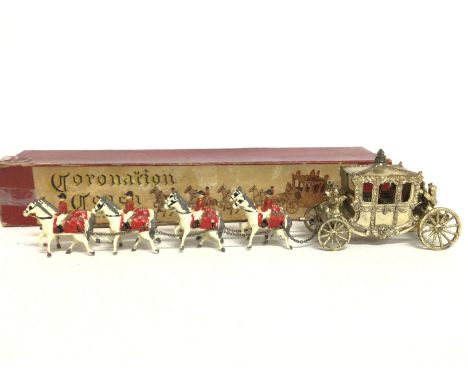 Vintage Boxed Lesney Coronation coach, postage cat B NO RESERVE