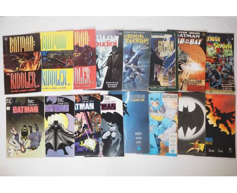 BATMAN LOT (16 in Lot) - Includes BATMAN: THE DARK KNIGHT RETURNS #1, 2, 3, 4 +  BATMAN: RUN, RIDDLER, RUN #1, 2, 3 + BATMAN/