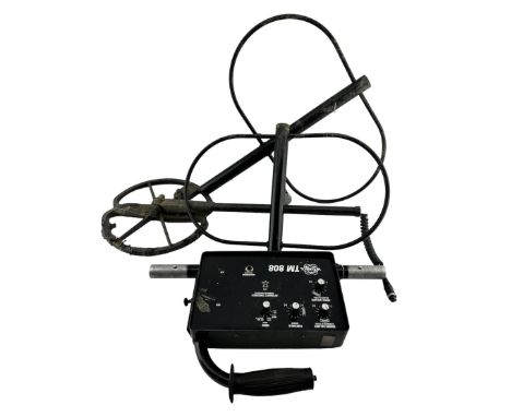 White's TM 808 metal detector, with instruction manual (untested)