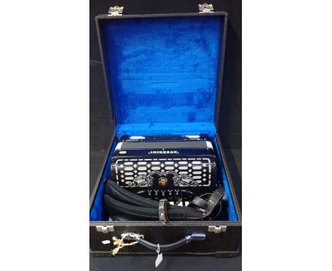 A GUERRINI RAMONA QUATTRO ACCORDION cased 