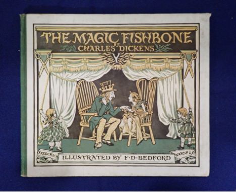 DICKENS, CHARLES - 'THE MAGIC FISH BONE' illustrated by Bedford, published by Warne and Co