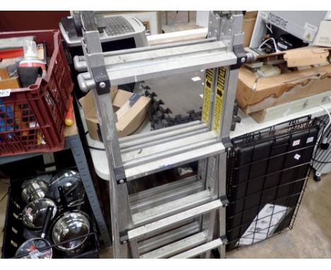 GS four way aluminium ladder. Not available for in-house P&amp;P 