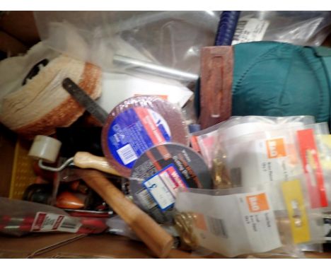 Mixed tools including sanding discs. Not available for in-house P&amp;P 