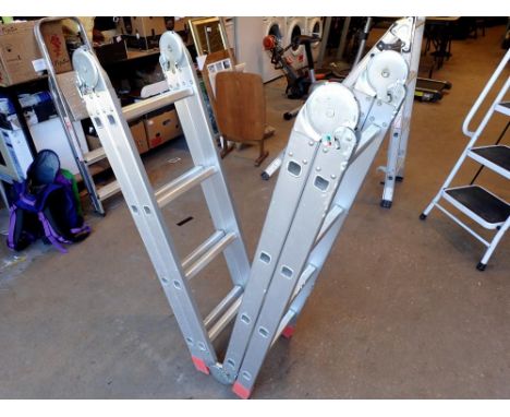 16 rung tri-fold ladder. Not available for in-house P&amp;P 