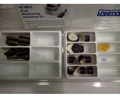 Box of Foredom rotary power tool accessories. UK P&amp;P Group 1 (£16+VAT for the first lot and £2+VAT for subsequent lots) 